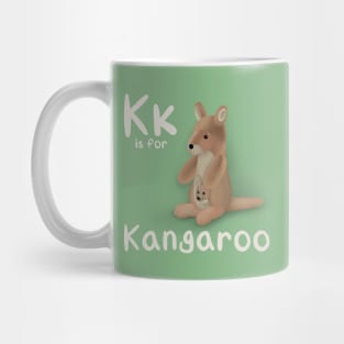 K is for Kangaroo Mug